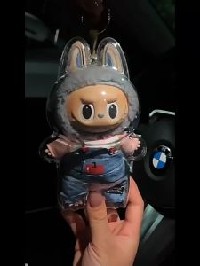 Labu-bu V2 V1 Protective Acrylic Case Transparent Doll Keychain Bags Pendant Dolls Dolls Dust Cover Shell Display Box