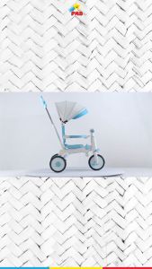 Sepeda Roda Tiga Anak PMB TM17 2in1 Mode Stroller n Ride