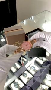 Paris Polo Club นาฬิกาข้อมือ รุ่น PPC-230313-RG-PK อะนาล็อก ลำลอง กันน้ำ