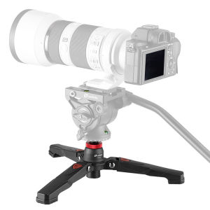 LeTou VD-02 Monopod Tripod Support Leg Portable Folding Stable Three-legged Bracket Aluminum Alloy Photography Accessories