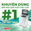 Nước Giặt Cửa Trên ARIEL Ngăn Lem Màu, Quần Áo Siêu Thơm Hương Sạch Sâu Nắng Mai/ Downy Hương Nước Hoa/ Downy Oải Hương Túi 4.1KG/ 3.9KG. 