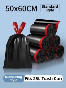 YONGFAN | Thick Black Kitchen Garbage Bags 50x60cm