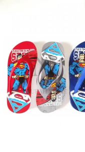 Sandal Jepit Ando SPM 2303 Sandal Jepit Anak Pria Sendal Karakter Superman AntiSlip