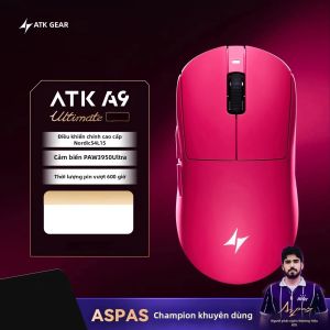 Atk Dragonfly A9 Chuột Chơi Game Bluetooth Không Dây Tiện Dụng Phiên Bản Star Flash Ba Chế Độ Tiện Dụng Cho Máy Tính Văn Phòng Sử Dụng Có Thể Sạc Lại Quà Tặng Sinh Nhật Cho Bé Trai
