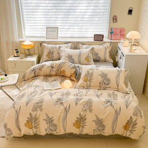 2024 New Cotton Dusted Single 1.5m all-cotton Cover Single 150x200x230 Sheet