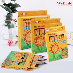 Crayon 8 colours 创意梵高向日葵儿童8色蜡笔 Krayon WeBuild