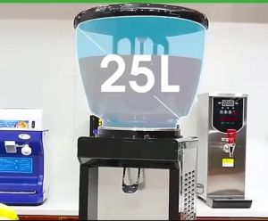 เครื่องจ่ายน้ำผลไม้ น้ำหวาน ร้านอาหาร ความจุ 25ลิตร Commercial single cylinder mixing machine