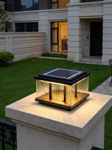 VINCAN | Waterproof Solar Column Top Lights Outdoor