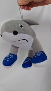 35CM Tung Tung Sahur Tralalero Tralala Toy Plushie Stuffed Toy Cartoon Dolls Birthday Gifts for Kids