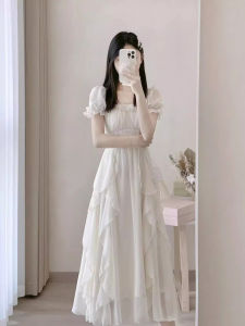 CHOEFULYN | Đầm Elegance Pháp Trắng Không Tay Dáng A Slim