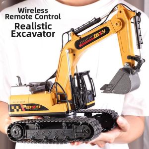 LIWAN | Wireless Remote Control Alloy Excavator Toy Car