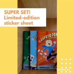 Zapato Power Boxed Set#1-3 (3 in 1) | English Fiction Storybook for Young Reader Children Kid | Adventure of Superhero
