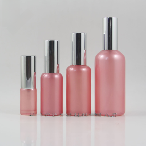 Pink Glass Bottle for Cosmetics and Perfume Inda F Pressure Spray Bottle Suitable for Any Skin Type Normally Used Hairdressing Tools