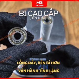 Vòng Bi 608ZZ - Thép Carbon Siêu bền Siêu Mượt Siêu Êm - BH 12 tháng - MS Viet Nam