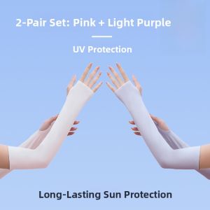 MiiOW | Womens Ice Silk Sun Protection Sleeve Outdoor Cycling UV Protection New 2025 MiiOW Cat Person Brand Summer Ice Sleeve Cover