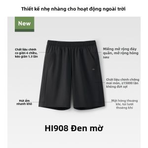 Beneunder | Quần Short Nam Thoáng Khí Nhanh Khô Cảm Giác Mát Lạnh