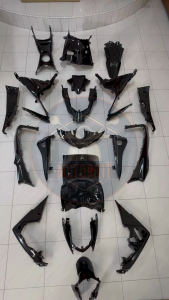 YAMAHA NVX 155 V1 AEROX 100% ORIGINAL DIAMOND BLACK HITAM BERLIAN INNER SET COMPLETE SET 19 ITEMS BG3-F8400-00
