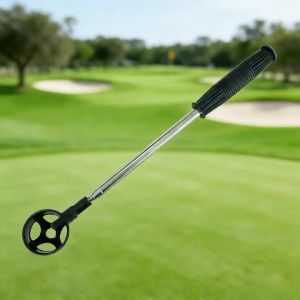 Golf Eight-section Retractable Stainless Steel Ball Fishing Device Shaft Stainless Steel Comfortable Grip and Easy To Use