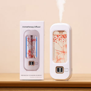 6 Modes Aroma Diffuser Wall Mounted Air Freshener Dispenser Fragrance Essential Oil Air Humidifier Aromatherapy USB Rechargeable