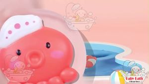 Mandian Mainan Budak Perempuan & Lelaki Tandas Toy Bayi With Baby Bath Fidget Spin Spinner Toys Play For Kids Boys Girl