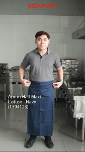 Apron Half Maxi / Celemek RESTOMART Cotton (1394127)(F2)