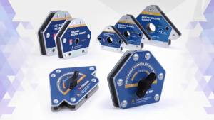 Hot 2pcs 12.5KG Magnetic Welding Holders Angle Solder Arrow Magnet Weld Fixer Positioner Ferrite Holding Auxiliary Locator Tools