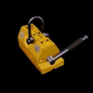 XMSJ | Magnetic Lifter 200KG Heavy Duty Lifting Magnet Hoist For Doing Steel Projects Heavy Industry Hoisting Magnet