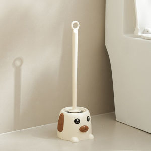 Home Long Handle Flexible Toilet Brush With Base