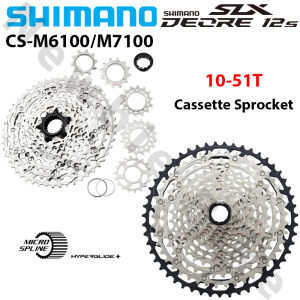 SHIMANO Deore M6100 M6200 SLX M7100 12 Speed Mountain Bike Flywheel 12V Variable 12Speed Flying 12S 10-51T Micro Spline Cassette