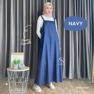 NAOMI OVERALL WANITA - overall dress kekinian - terbaru By Fefa style