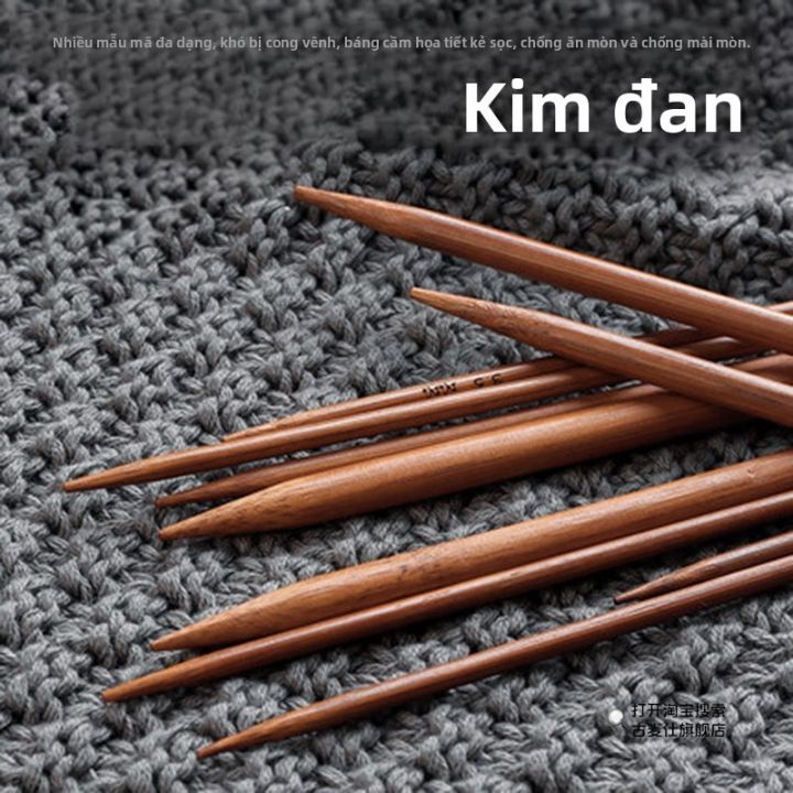 gumahus | Bộ Dụng Cụ Knitting Needles Gỗ Cứng & Tre Chất Lượng Cao ...