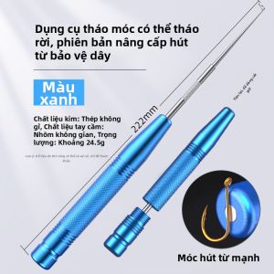 Huaji | Công Cụ 3-trong-1 Thép Không Gỉ Lấy Móc Họng Sâu