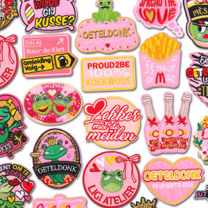 แพทช์ปักลายตราประจำเมืองโอเอเทลดงค์ ประเทศเนเธอร์แลนด์ สำหรับติดเสื้อผ้า แจ็คเก็ต ชุดยูนิฟอร์ม งานเฉลิมฉลอง ตกแต่ง งาน DIY