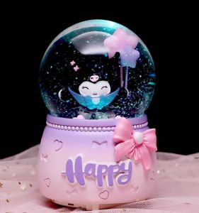 SNOWBALL KUROMI CINNAMOROLL / BOLA SALJU SANRIO / BOLA MUSIK CINNAMOROLL / SNOW BALL KUROMI / KOTAK MUSIK SANRIO