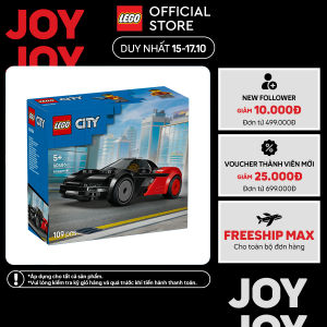 LEGO CITY 60486 Đồ Chơi Lắp Ráp Siêu Xe Thể Thao Điện EV (109 Chi Tiết)