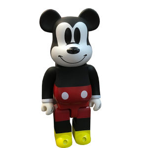 Vicious Bear Collectible Figurine Luxury Home Decoration Wall Background Fashionable Toy Block Bear Doll TV Cabinet Decor