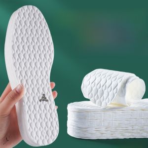 XIANZHAO | Mens Disposable Shoe Insoles Sweat Absorbent Anti-Odor Antibacterial Breathable Self-Adhesive Leather Shoe Summer Slip-Resistant