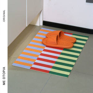 Designer Bathroom Bath Tub Side Silicon Dendroid Soft Foot Pad Absorbent Anti Slip Moisture Proof Quick Dry Large Size Mat