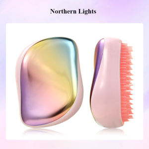 Hot selling Arctic light color portable massage comb anti knot exfoliating comb