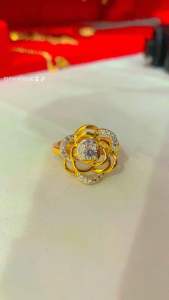 Cincin emas korea cop916 persis emas ori