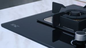 SENZ QUADRO Flexible Base Sealed Burner Gas Stove- Heat Resistance Tempered Glass Built-in Gas Hob