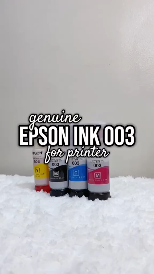 Epson Refill Ink 003 L1110/L3110/L3116/L3150/L3156/L5190/L5196/L1210/L3210/L3216