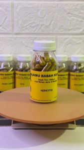 Obat Herbal Hepatitis ABCDE Liver bengkak Paling Ampuh 100% Original Herbal - Jamu Babah Kuya (KAPSUL)