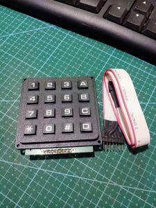 keyped tombol pom mini digital TIMBUL + KABEL