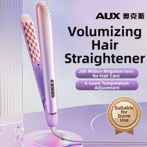 AUX | AUX Corn Silks Negative Ion Hair Curling Iron High Top for Women Home Travel Salon Dormitory Use Constant Temperature 2 Years Warranty