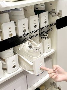 RUIDEDAN | Space-saving Double-layer Shoe Rack