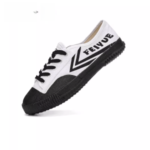 Thượng Hải Feiyue Nâng Cấp Thiếu Lâm Thần Thể Thao Chạy Bộ Nam Thấp Top Giày Vải Đế Ngoài Bằng Cao Su Chống Mòn