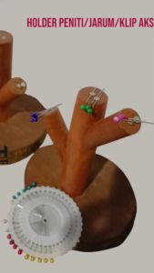 holder jarum pentul/peniti atau paper clip