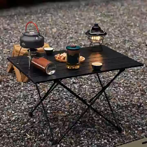 Outdoor Foldable Table Aluminum Alloy Portable Camping Barbecue Dining Table Meja Kerusi Lipat 折叠桌