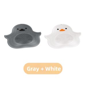 Bend-Free Slip-Resistant Foot Scrubber Bathroom Massaging Pad